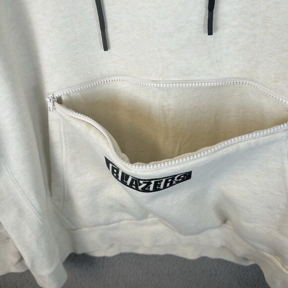 Nike NBA Portland Blazers XL Hoodie Sweatshirt Loose Boxy Fit Essentials Swoosh - Picture 5 of 9